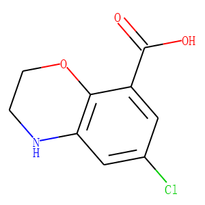 6-chloro-3,4-dihydro-2H-benzo[b][1,4]oxazine-8-carboxylic acid