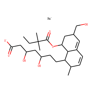 6’-Hydroxymethyl Simvastatin Acid Sodium Salt