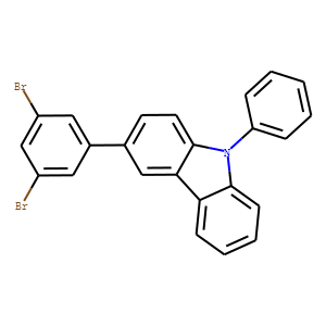 9H-Carbazole, 3-(3,5-dibroMophenyl)-9-phenyl-