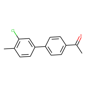 1-[4-(3-chloro-4-methylphenyl)phenyl]ethanone