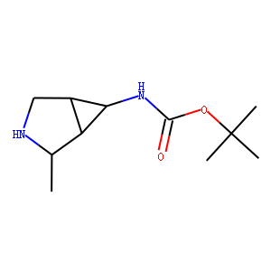 Carbamic acid, (2-methyl-3-azabicyclo[3.1.0]hex-6-yl)-, 1,1-dimethylethyl ester,