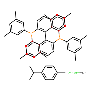 Chloro{(S)-(-)-2,2/'-bis[di(3,5-xylyl)phosphino]-1,1/'-binaphthyl}(p-cymene)ruthenium(II)chloride