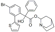 quinuclidinyl-2-thienyl-4-bromobenzilate