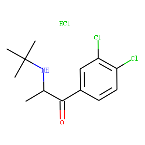 2-(tert-Butylamino)-3’,4’-dichloropropiophenone Hydrochloride