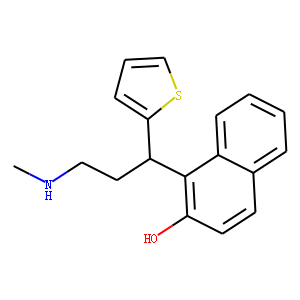 1-[3-(Methylamino)-1-(2-thienyl)propyl]-2-naphthalenol(Duloxetine Impurity)
