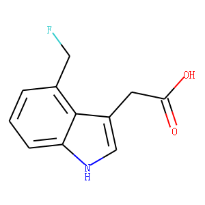 4-(Fluoromethyl)indole-3-acetic Acid