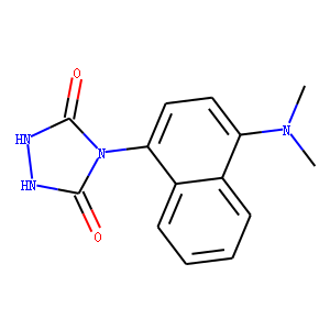 4-[4-(Dimethylamino)naphthyl]-1,2,4-triazolidine-3,5-dione