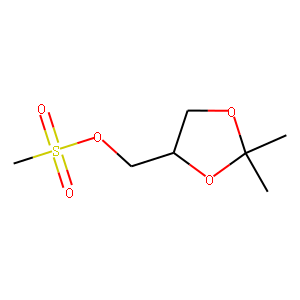 2,2-Dimethyl-1,3-dioxolane-4-methanol 4-Methanesulfonate-d5