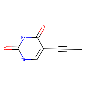 2,4(1H,3H)-Pyrimidinedione, 5-(1-propynyl)- (9CI)