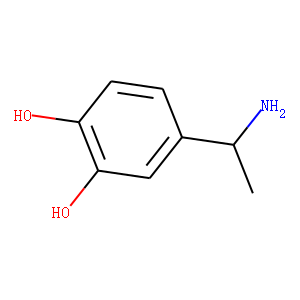 1,2-Benzenediol, 4-(1-aminoethyl)-, (R)- (9CI)
