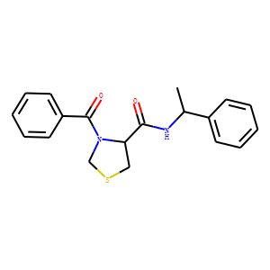 (4R)-3-Benzoyl-N-[(1R)-1-phenylethyl]thiazolidine-4-carboxamide