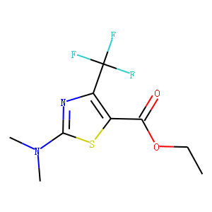 ETHYL 2-DIMETHYLAMINO-4-TRIFLUOROMETHYL-5-THIAZOLECARBOXYLATE