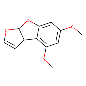 3A,8A-DIHYDRO-4,6-DIMETHOXYFURO(2,3-B)BENZOFURAN
