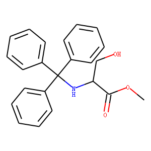 N-(TRIPHENYLMETHYL)-DL-SERINE METHYL ESTER