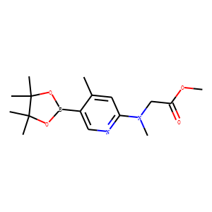 Methyl 2-(Methyl(4-Methyl-5-(4,4,5,5-tetraMethyl-1,3,2-dioxaborolan-2-yl)pyridin-2-yl)aMino)acetate