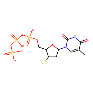3/'-mercapto-3/'-deoxythymidine-5/'-triphosphate
