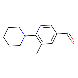 5-Methyl-6-(piperidin-1-yl)nicotinaldehyde