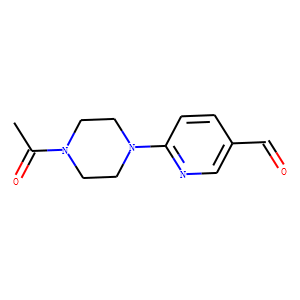 6-(4-acetylpiperazin-1-yl)nicotinaldehyde