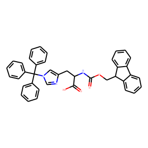 N-Fmoc-N/'-trityl-D-histidine