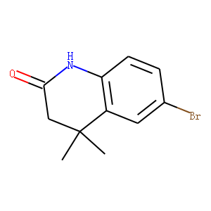 6-BROMO-3,4-DIHYDRO-4,4-DIMETHYLQUINOLIN-2(1H)-ONE