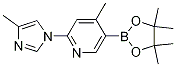 4-Methyl-2-(4-Methyl-1H-iMidazol-1-yl)-5-(4,4,5,5-tetraMethyl-1,3,2-dioxaborolan-2-yl)pyridine
