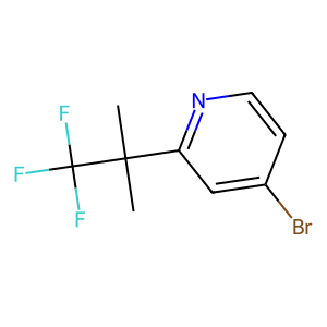 4-Bromo-2-(1,1,1-trifluoro-2-methylpropan-2-YL)pyridine