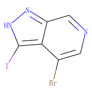 4-bromo-3-iodo-2H-pyrazolo[3,4-c]pyridine