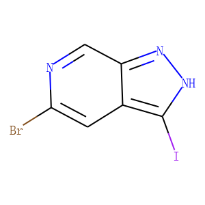 5-bromo-3-iodo-2H-pyrazolo[3,4-c]pyridine