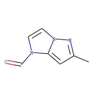 1H-Imidazo[1,2-b]pyrazole-1-carboxaldehyde, 6-methyl- (9CI)