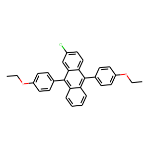 9,10-BIS(4-ETHOXYPHENYL)-2-CHLOROANTHRACENE