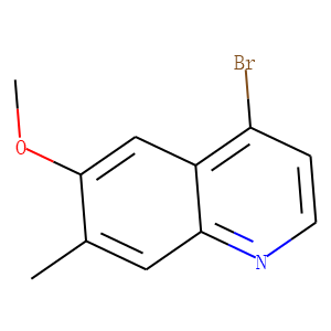 Quinoline, 4-broMo-6-Methoxy-7-Methyl-