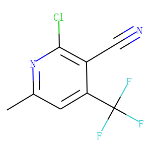 2-chloro-6-methyl-4-(trifluoromethyl)nicotinonitrile