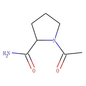2-Pyrrolidinecarboxamide, 1-acetyl-, (R)- (9CI)