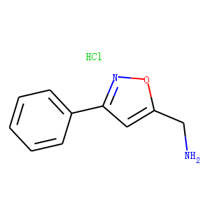 (3-phenylisoxazol-5-yl)methylamine hydrochloride