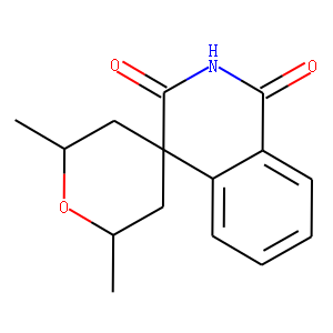 2/',3/',5/',6/'-Tetrahydro-2/',6/'-dimethylspiro[isoquinoline-4(1H),4/'-[4H]pyran]-1,3(2H)-dione