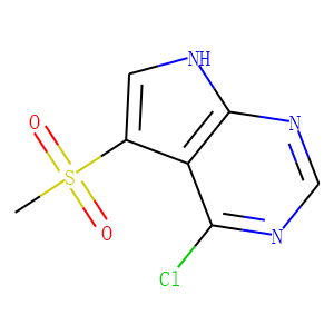 4-Chloro-5-(Methylsulfonyl)-7H-pyrrolo[2,3-d]pyriMidine