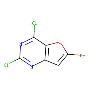 6-BroMo-2,4-dichlorofuro[3,2-d]pyriMidine