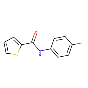2-Thiophenecarboxamide,N-(4-iodophenyl)-