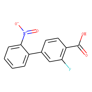 2-Fluoro-4-(2-nitrophenyl)benzoic acid