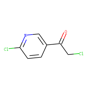 Ethanone, 2-chloro-1-(6-chloro-3-pyridinyl)- (9CI)