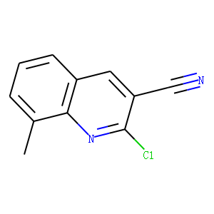 2-CHLORO-8-METHYLQUINOLINE-3-CARBONITRILE