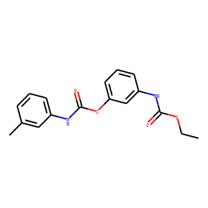 (3-Methylphenyl)carbamic acid 3-[(ethoxycarbonyl)amino]phenyl ester