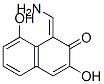 2(1H)-Naphthalenone, 1-(aminomethylene)-3,8-dihydroxy- (9CI)