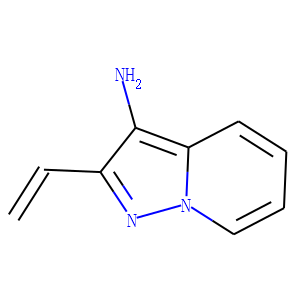 Pyrazolo[1,5-a]pyridin-3-amine,  2-ethenyl-