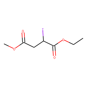 Butanedioic acid, iodo-, 1-ethyl 4-methyl ester (9CI)