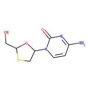 4-Amino-1-[(2R,5S)-2-(hydroxymethyl)-1,3-oxathiolan-5-yl]-2(1H)-pyrimidinone