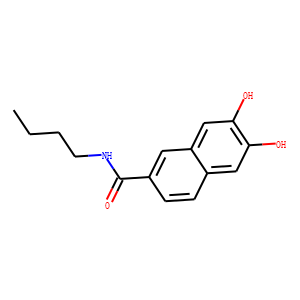 N-Butyl-6,7-dihydroxy-2-naphthalenecarboxamide