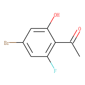 1 - (4 - broMo-2 - fluoro-6 - hydroxyphenyl) ethanone