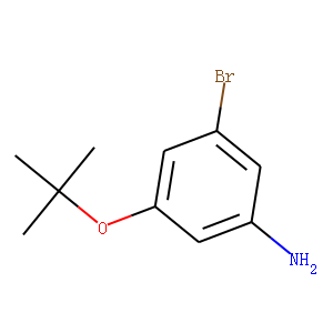 BenzenaMine, 3-broMo-5-(1,1-diMethylethoxy)-