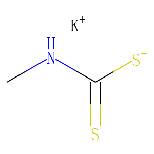 Potassium N-methyldithiocarbamate